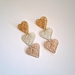 Aros Triple Corazones