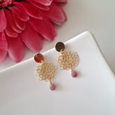 Aros Crochet Gotita