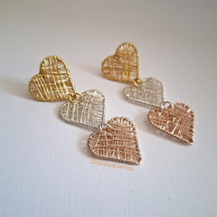 Aros Triple Corazones
