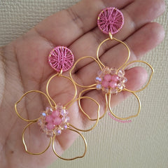 Aros Flor Cerezo