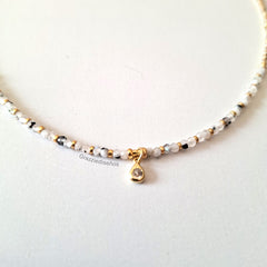 Collar Gargantilla Cuarzo