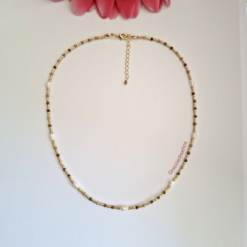 Collar Gargantilla Jaspe