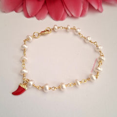 Pulsera Perlas De Rio