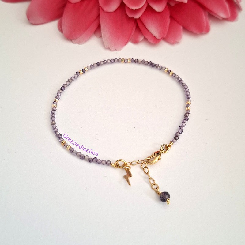 Pulseras Semirígidas Zirconita