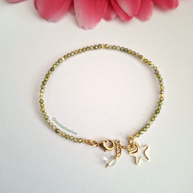 Pulseras Semirígidas Zirconita