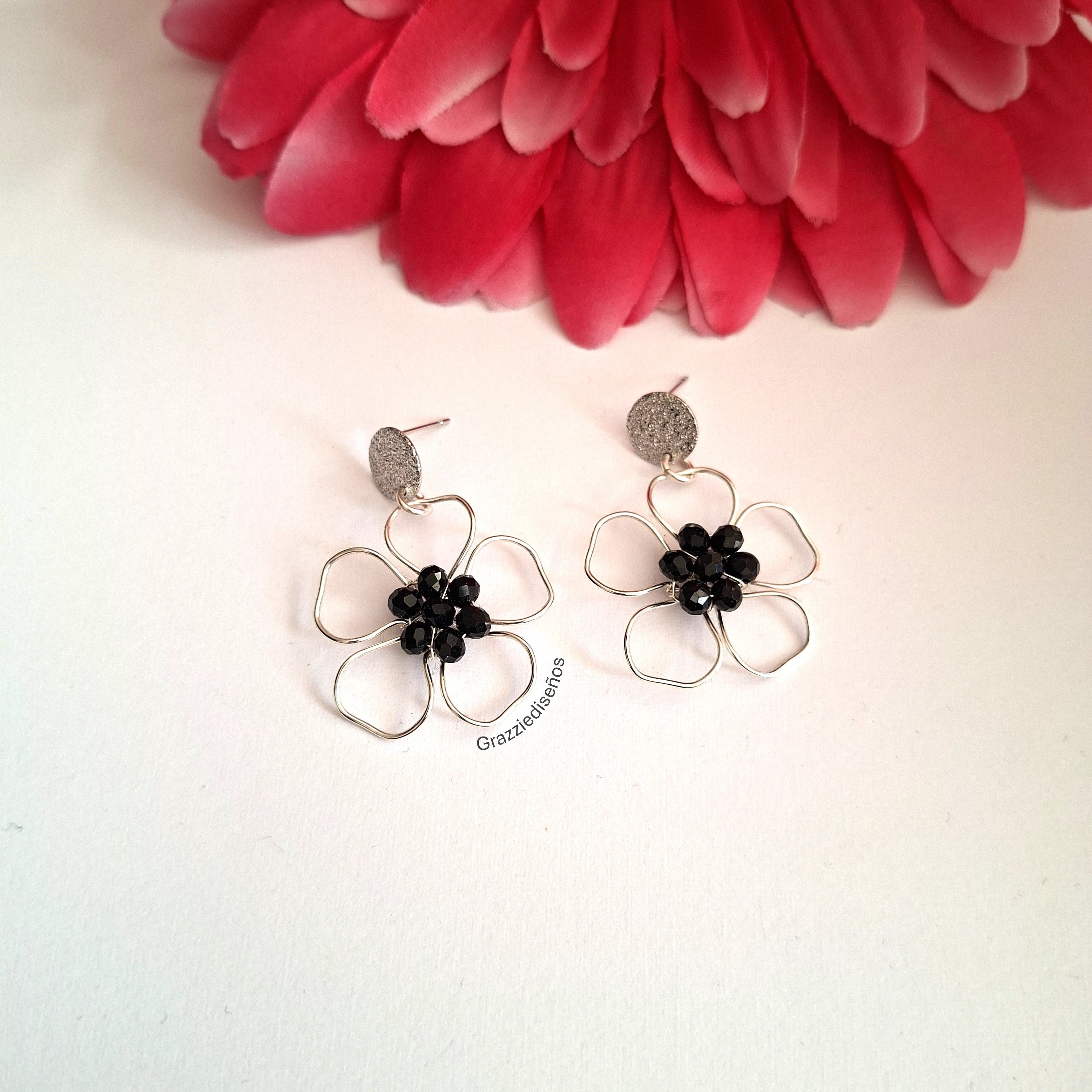 Aros Flor Pequeña