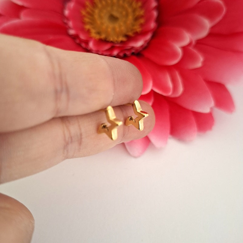 Aros Mini Estrellita Abierta