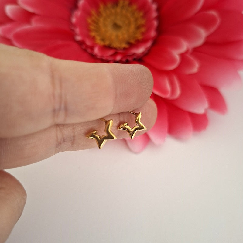 Aros Mini Estrellita Abierta