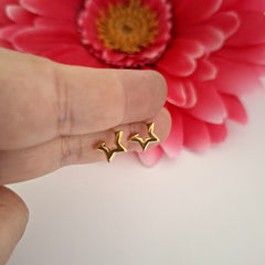 Aros Mini Estrellita Abierta